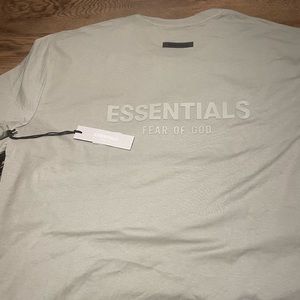 Essentials “pistachio” T shirt